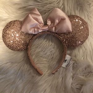 Pink sparkly Disney ears